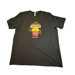 Panda Express Orange Chicken‎ T Shirt Mens XL Black Graphic Tee Rare Merch